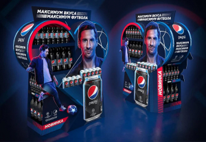 POSM của Pepsi khi kết hợp cùng Messi